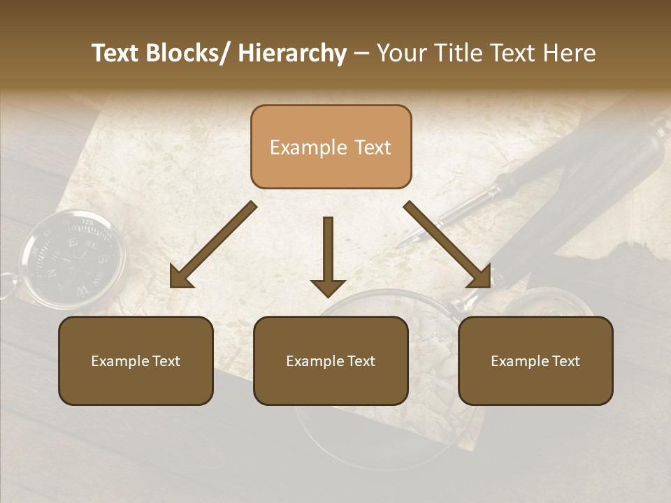 Pen And Old Paper PowerPoint Template
