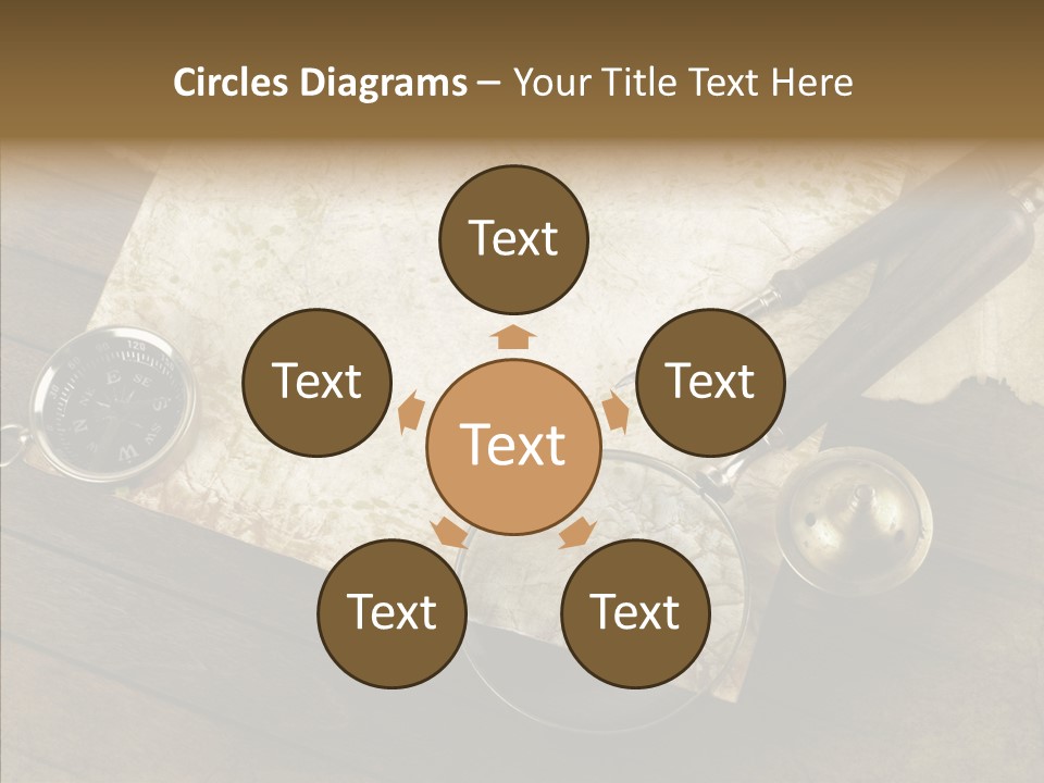 Pen And Old Paper PowerPoint Template