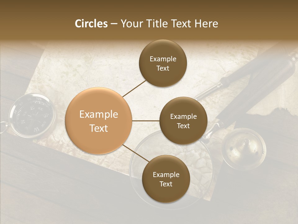 Pen And Old Paper PowerPoint Template