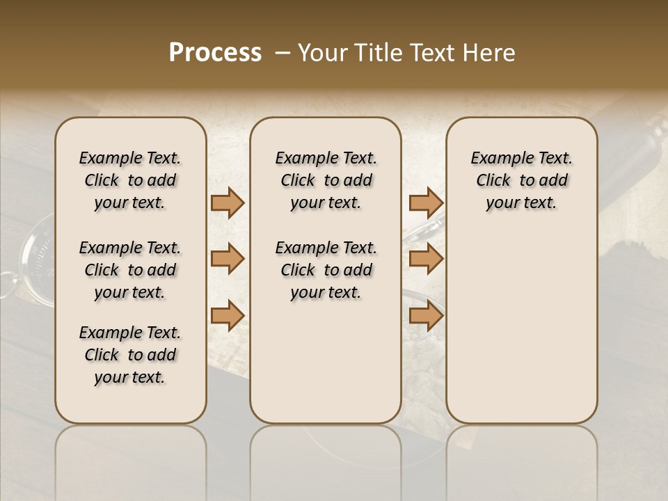 Pen And Old Paper PowerPoint Template