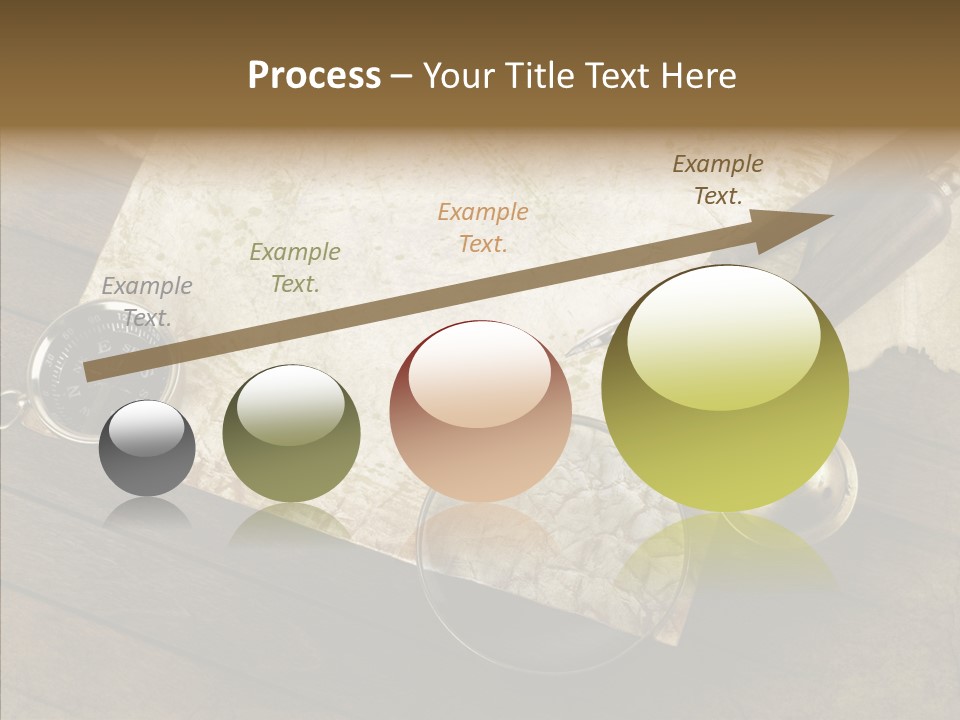 Pen And Old Paper PowerPoint Template