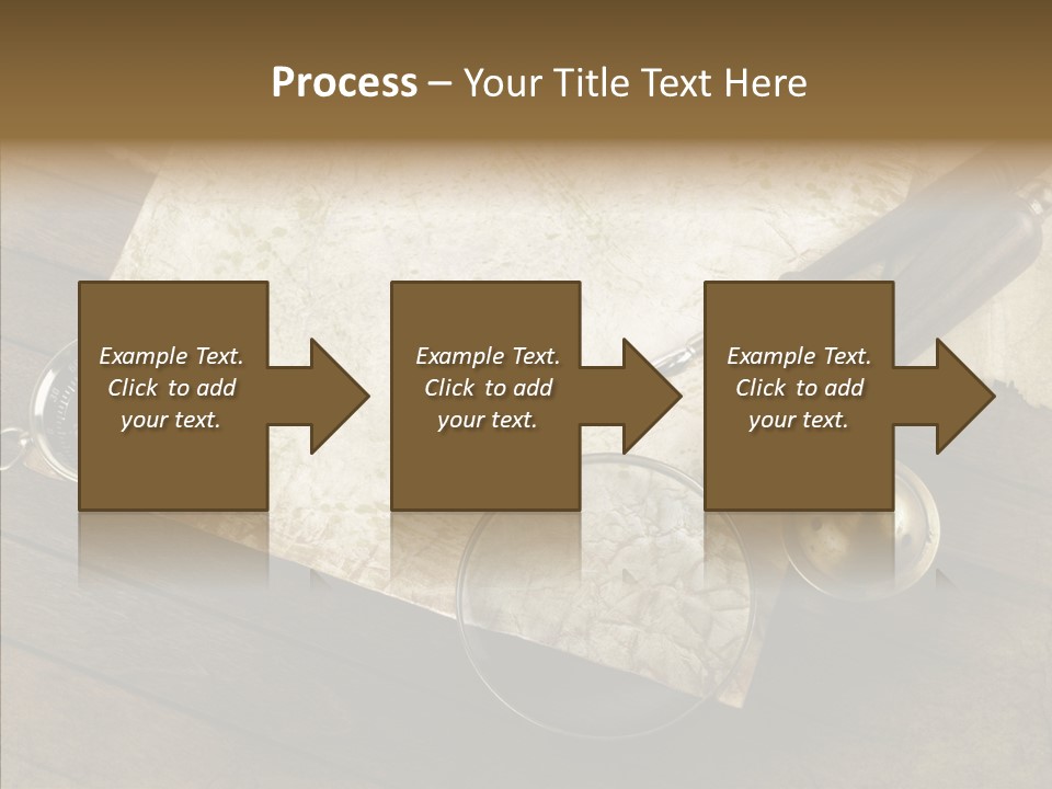 Pen And Old Paper PowerPoint Template