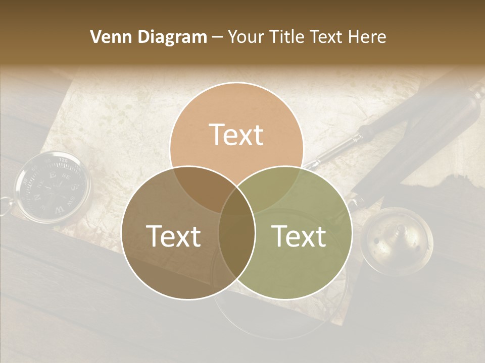 Pen And Old Paper PowerPoint Template