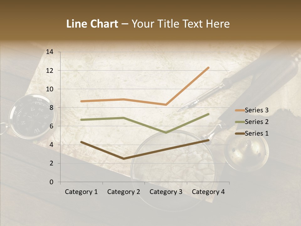 Pen And Old Paper PowerPoint Template