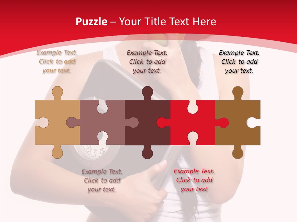 Power Weight Food PowerPoint Template