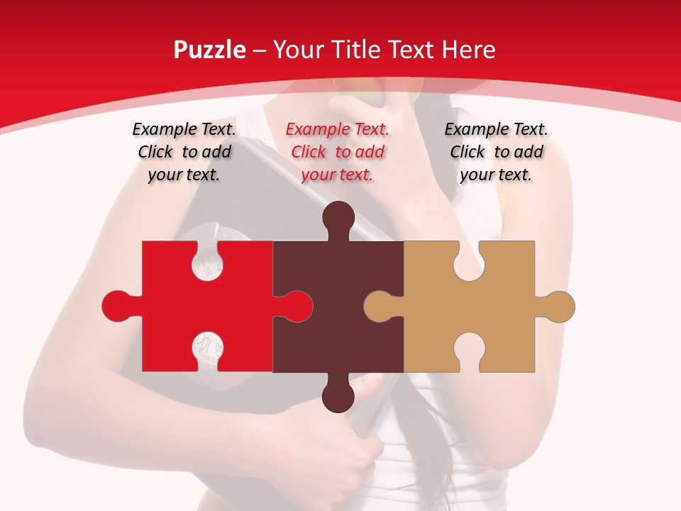 Power Weight Food PowerPoint Template