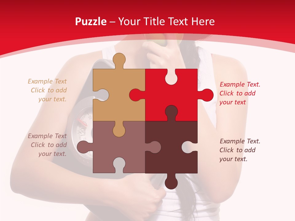 Power Weight Food PowerPoint Template