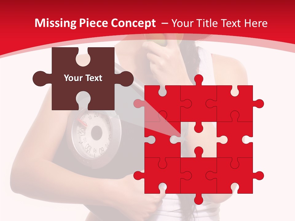 Power Weight Food PowerPoint Template