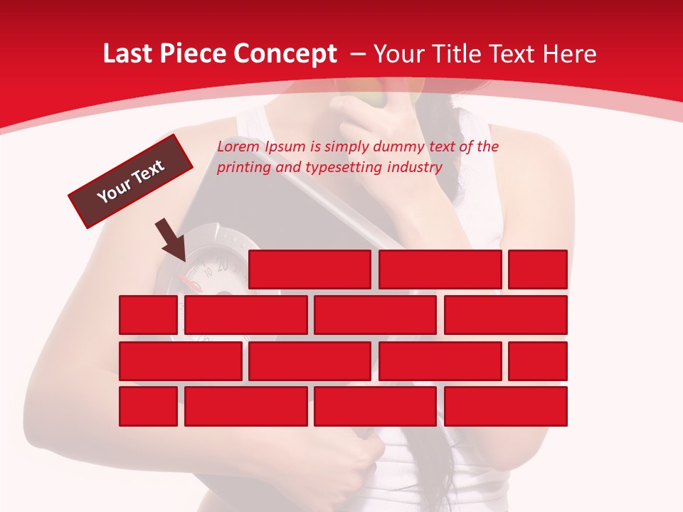 Power Weight Food PowerPoint Template