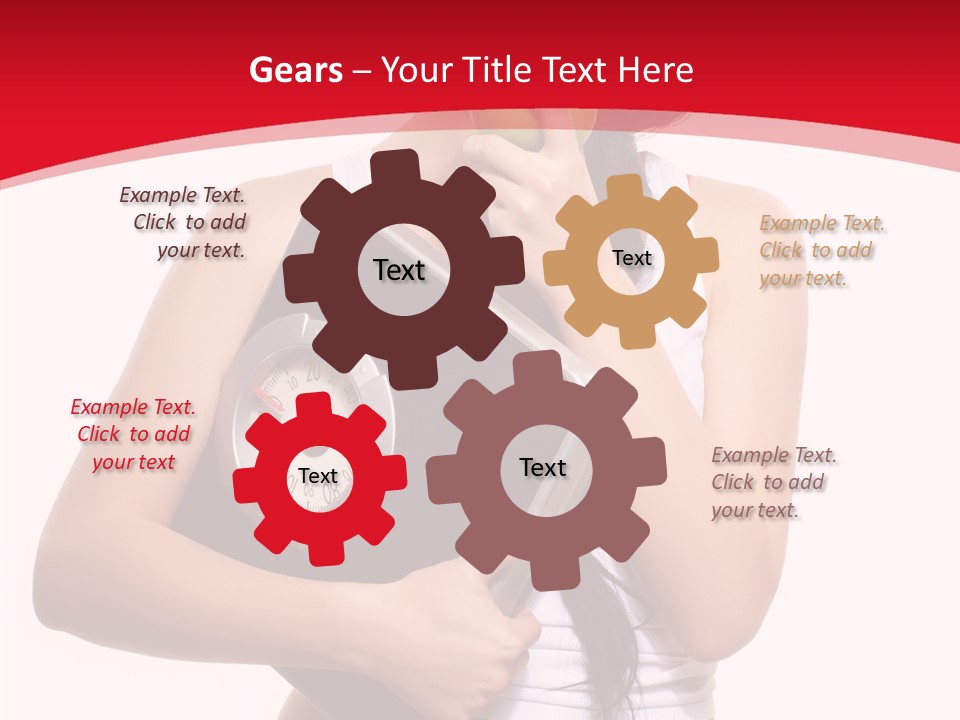 Power Weight Food PowerPoint Template