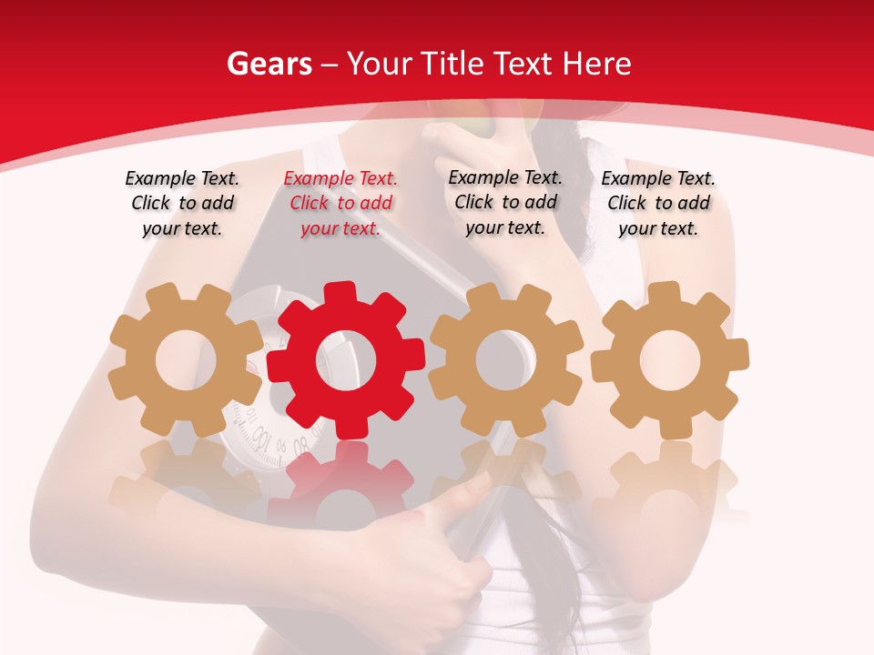 Power Weight Food PowerPoint Template