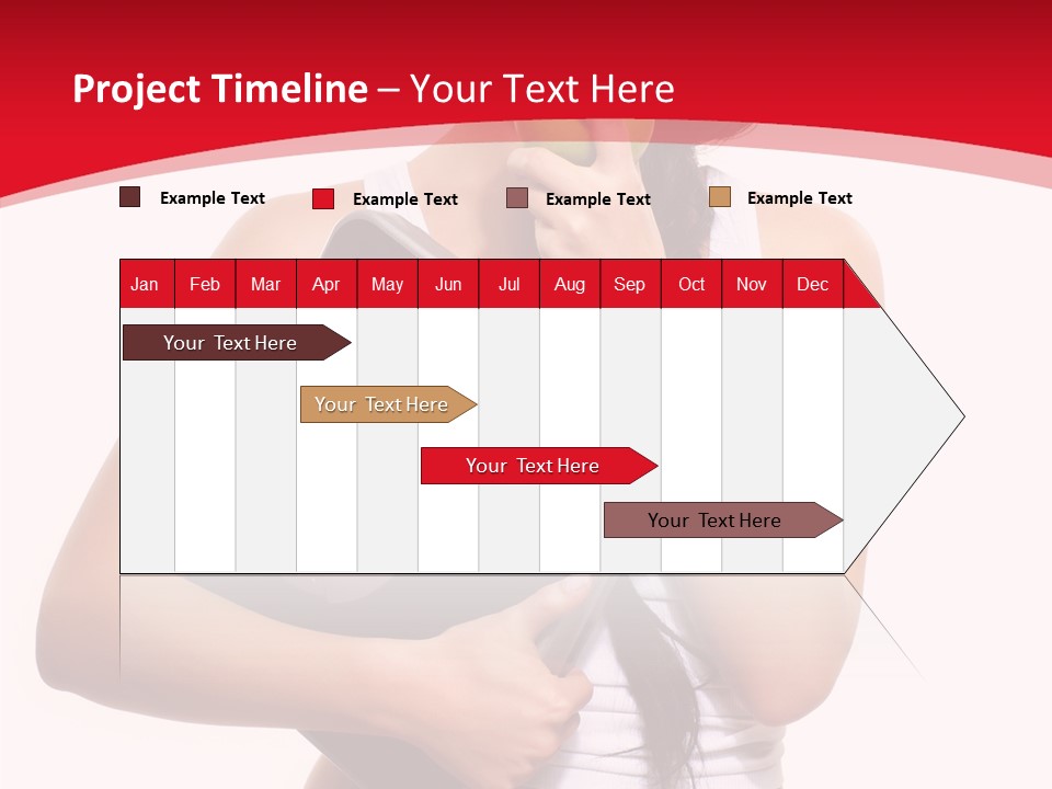 Power Weight Food PowerPoint Template