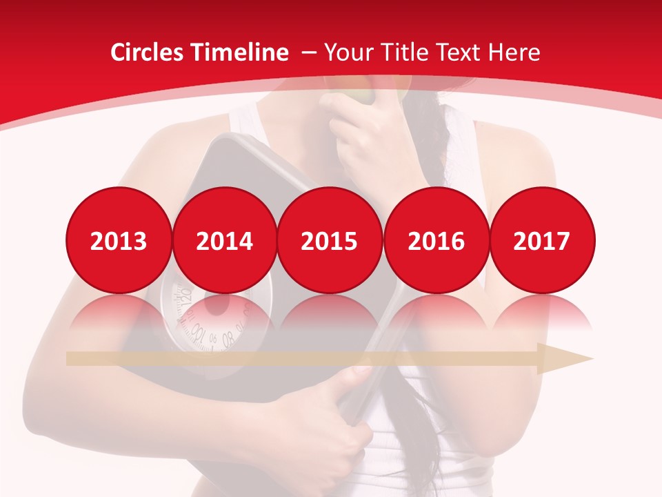 Power Weight Food PowerPoint Template