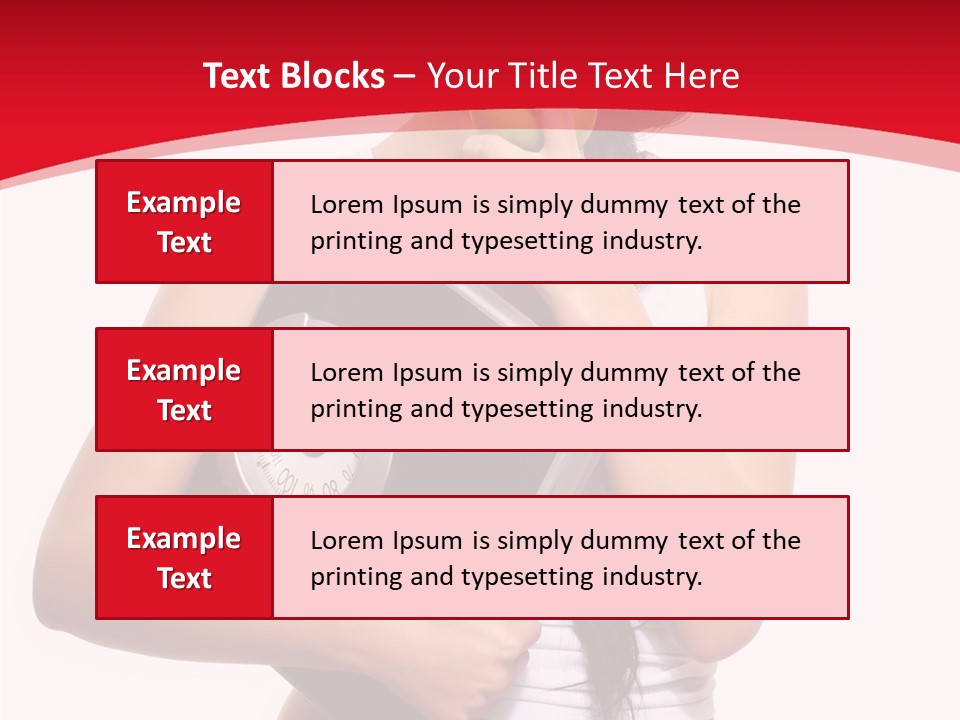 Power Weight Food PowerPoint Template