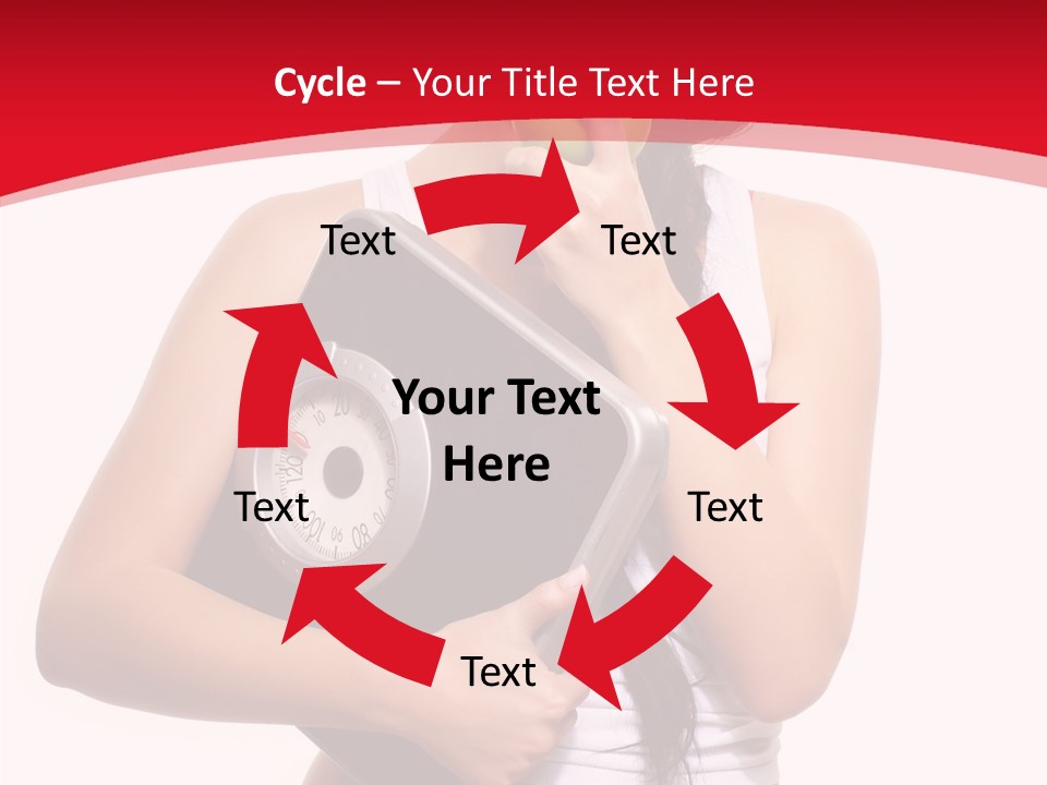 Power Weight Food PowerPoint Template