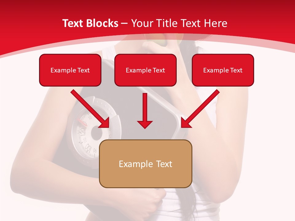Power Weight Food PowerPoint Template