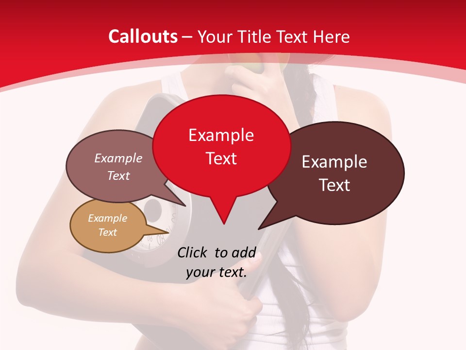Power Weight Food PowerPoint Template