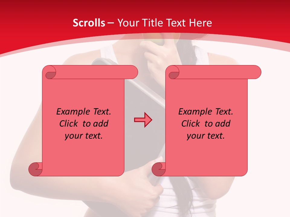 Power Weight Food PowerPoint Template