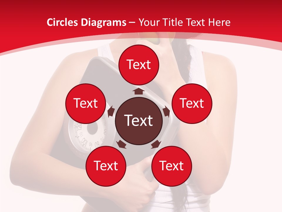 Power Weight Food PowerPoint Template