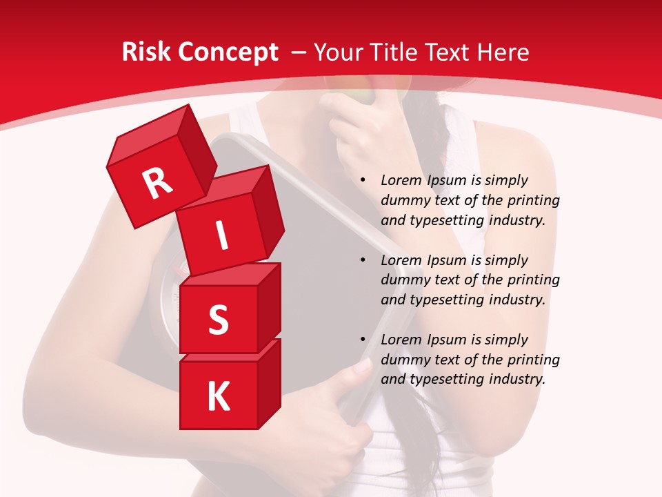 Power Weight Food PowerPoint Template