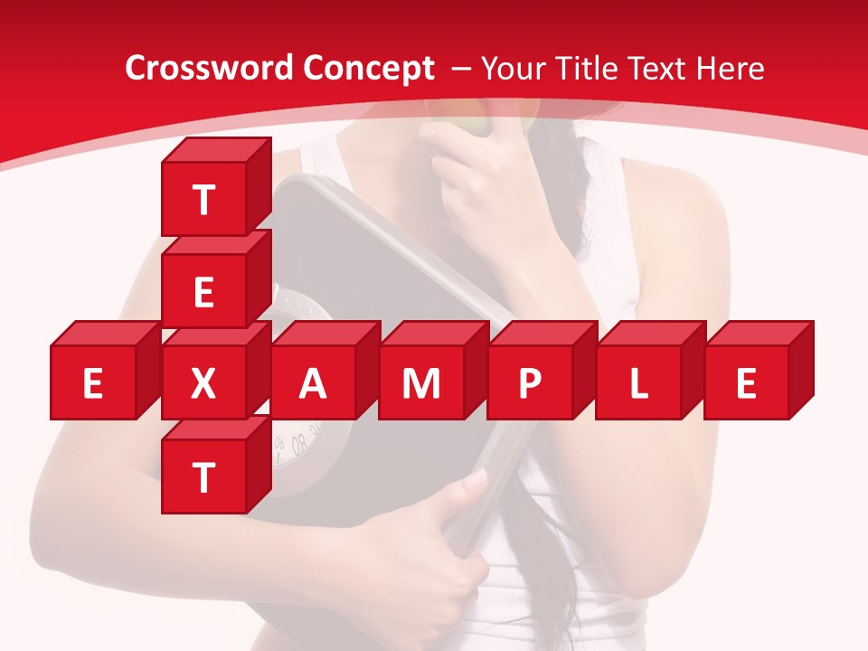 Power Weight Food PowerPoint Template