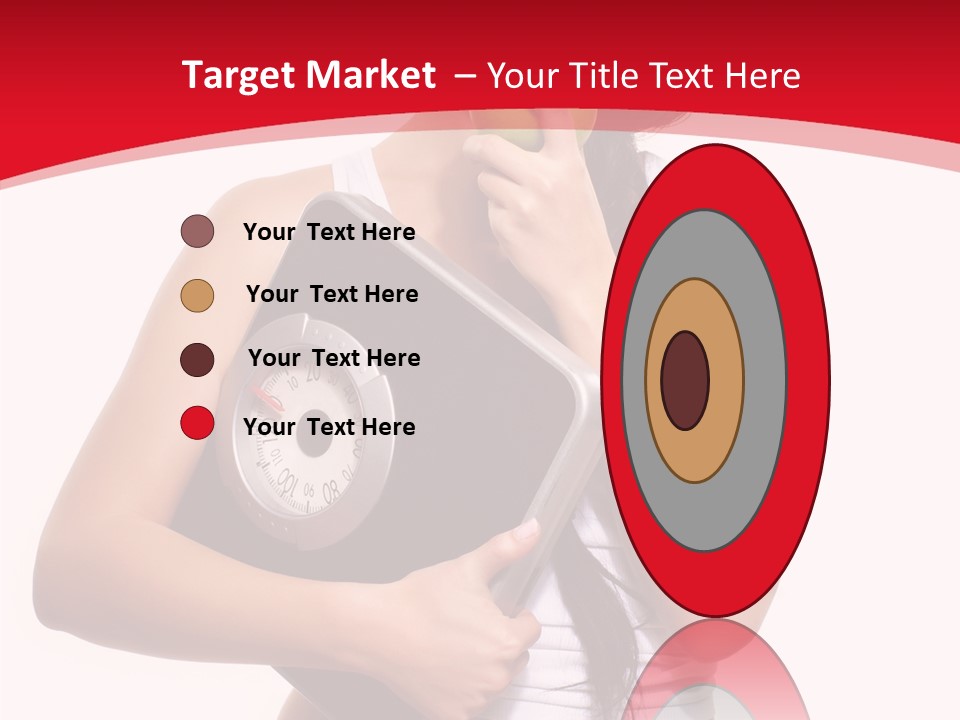 Power Weight Food PowerPoint Template