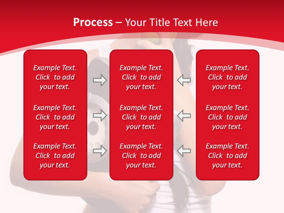 Power Weight Food PowerPoint Template