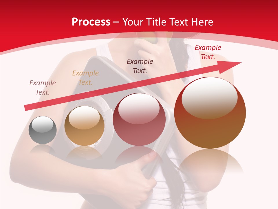 Power Weight Food PowerPoint Template