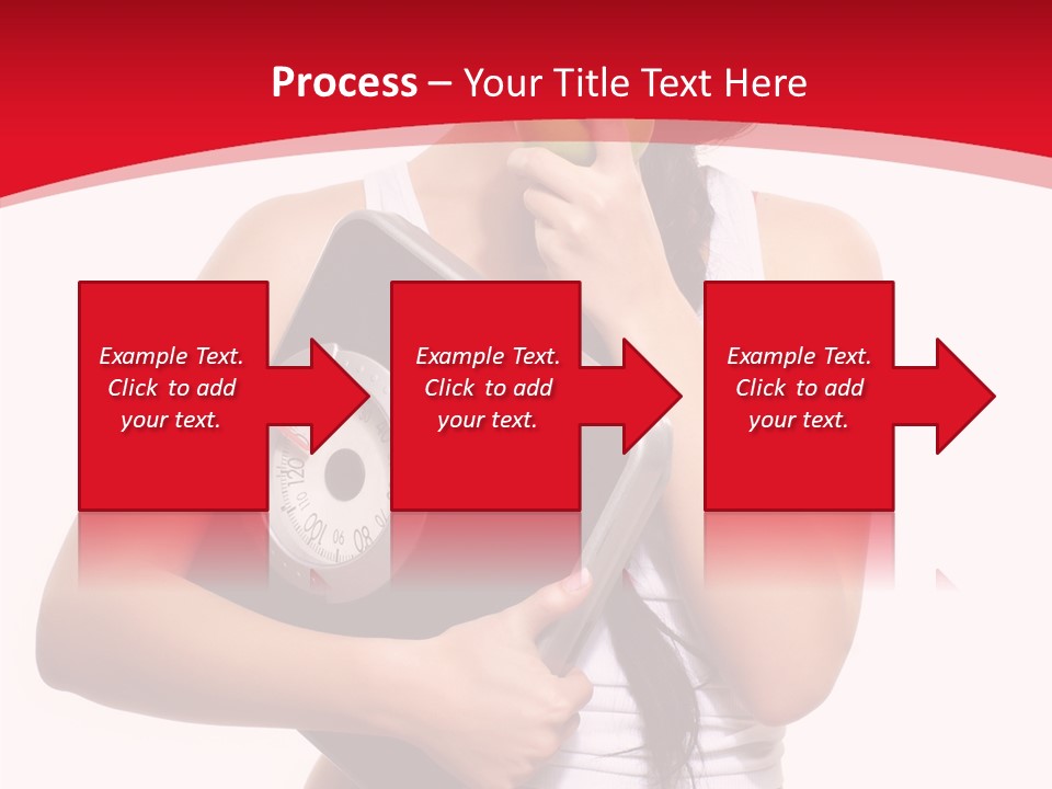 Power Weight Food PowerPoint Template