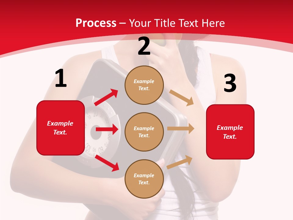 Power Weight Food PowerPoint Template