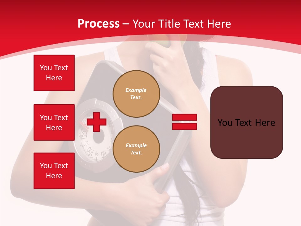Power Weight Food PowerPoint Template