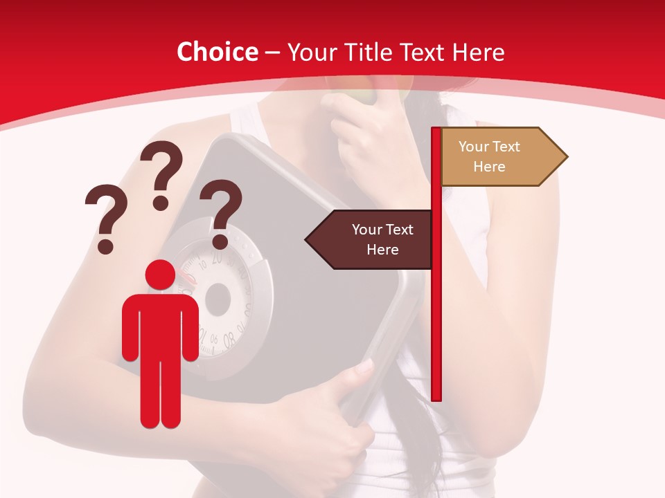 Power Weight Food PowerPoint Template