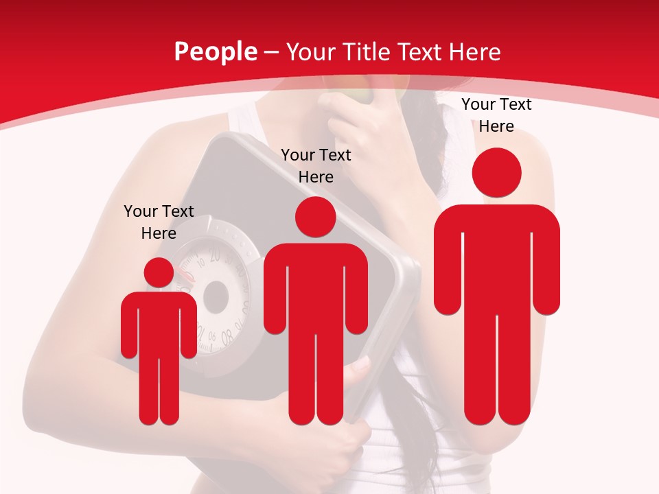 Power Weight Food PowerPoint Template