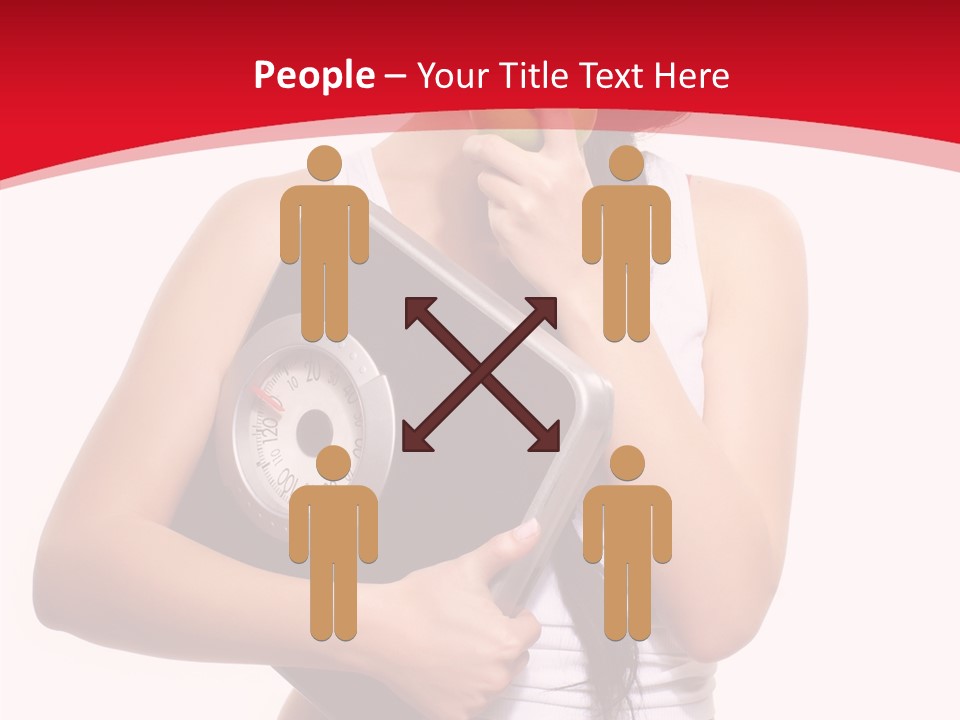 Power Weight Food PowerPoint Template