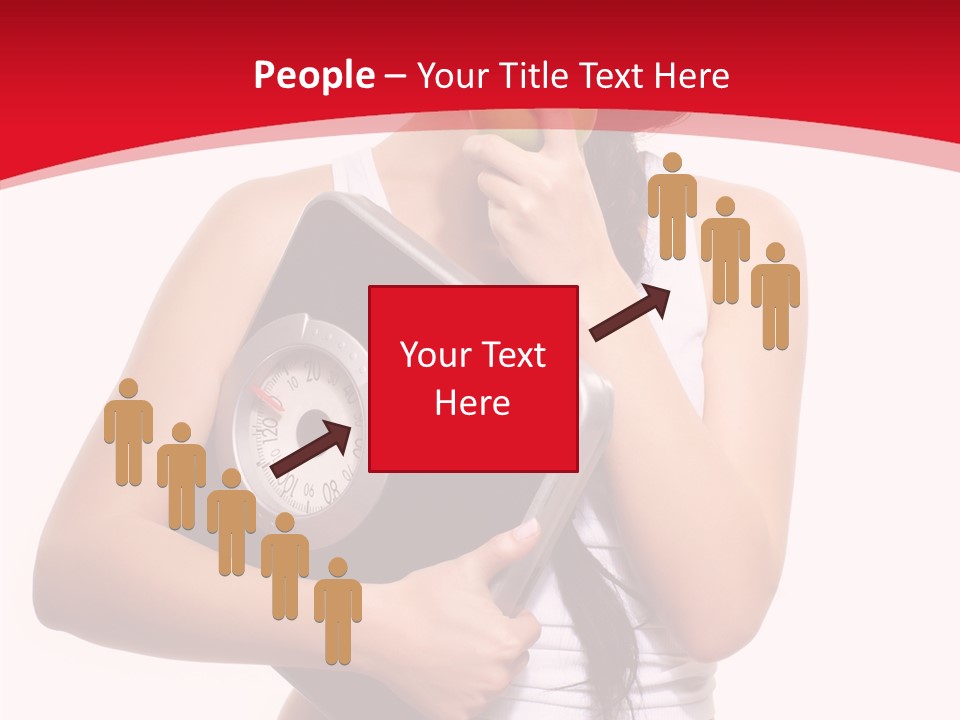 Power Weight Food PowerPoint Template