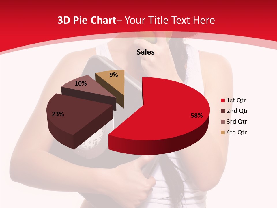 Power Weight Food PowerPoint Template