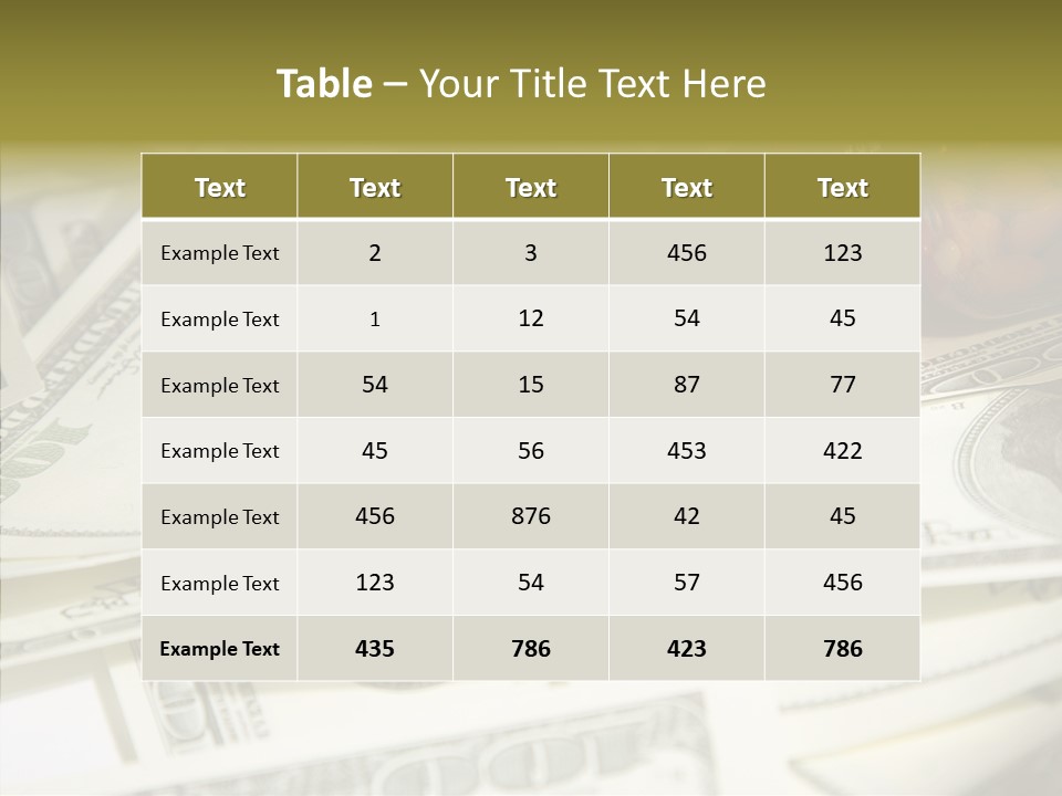 Money PowerPoint Template