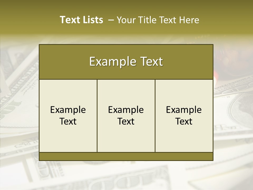 Money PowerPoint Template
