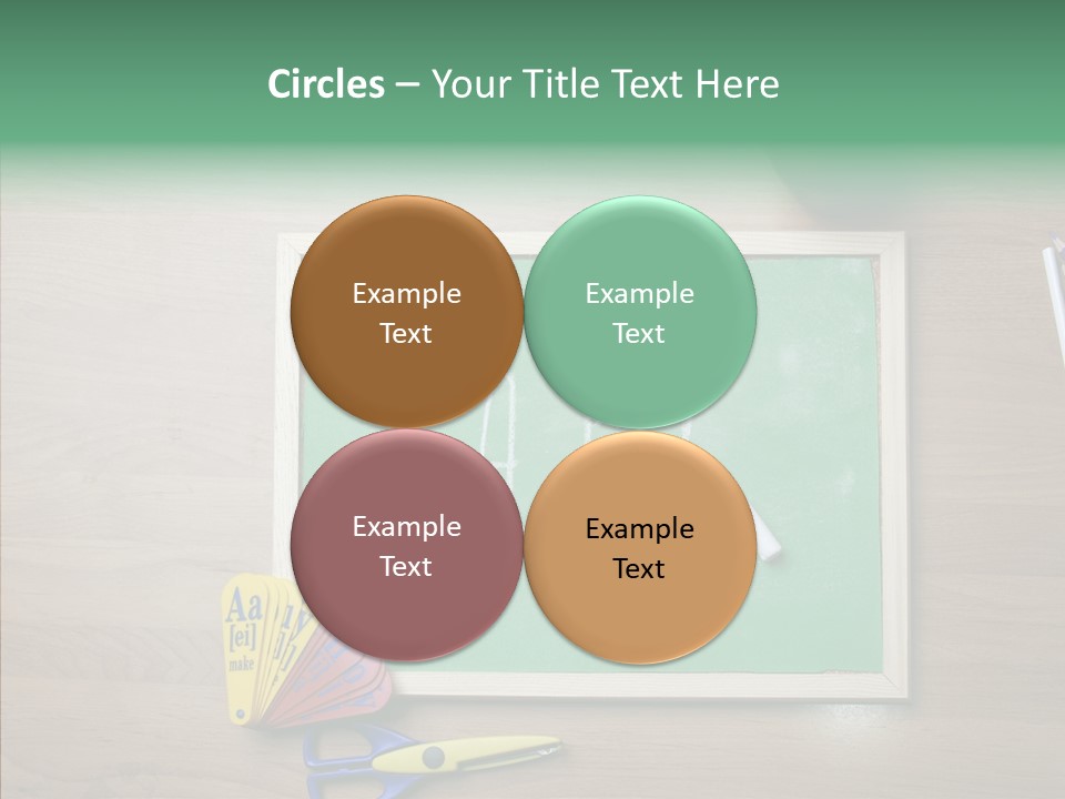 Clip Class Materials PowerPoint Template