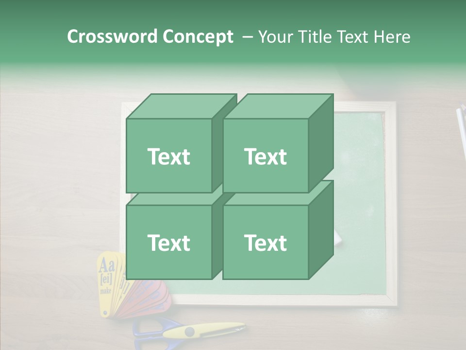 Clip Class Materials PowerPoint Template