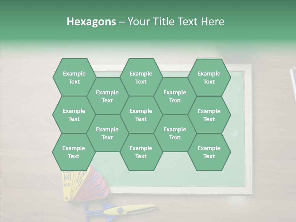 Clip Class Materials PowerPoint Template