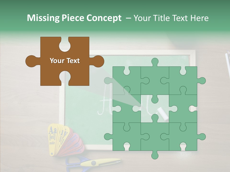 Clip Class Materials PowerPoint Template