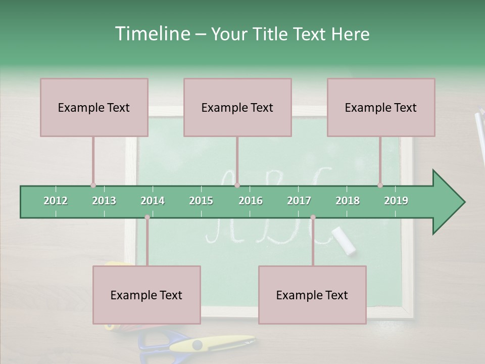 Clip Class Materials PowerPoint Template