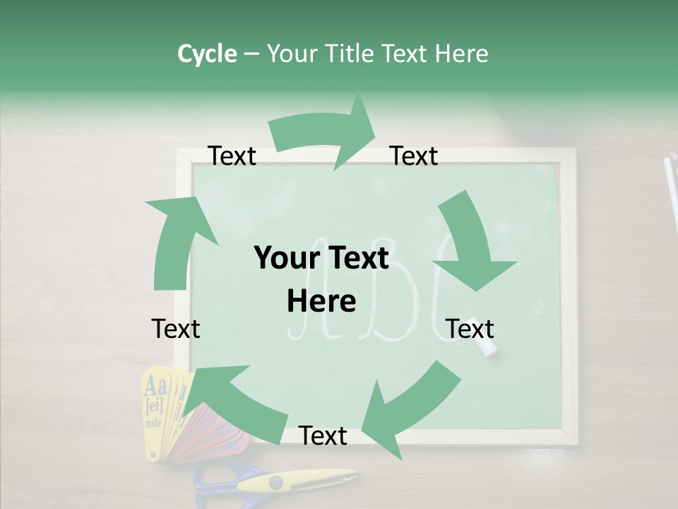 Clip Class Materials PowerPoint Template