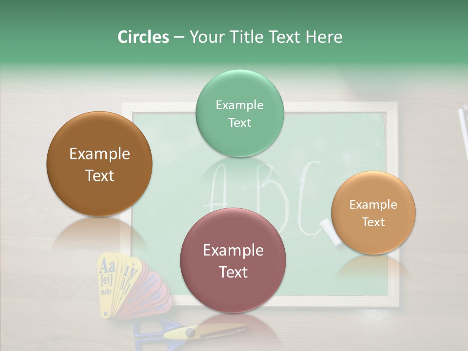 Clip Class Materials PowerPoint Template