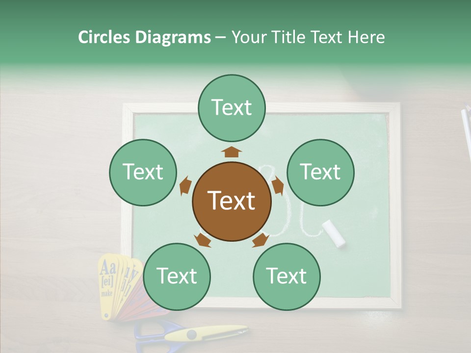 Clip Class Materials PowerPoint Template