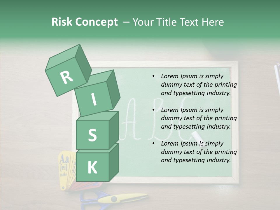 Clip Class Materials PowerPoint Template