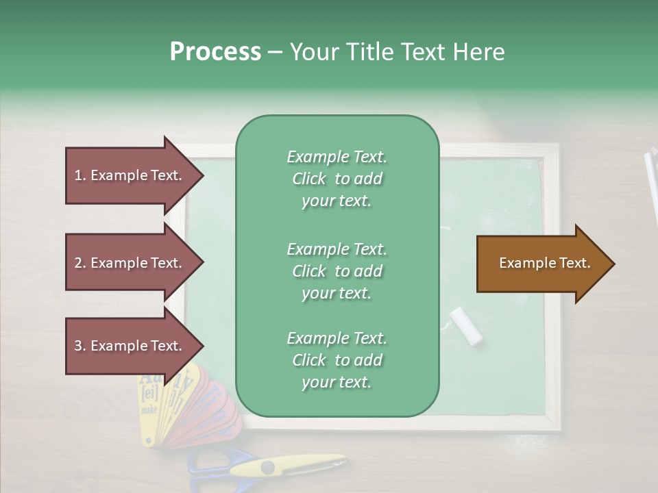 Clip Class Materials PowerPoint Template