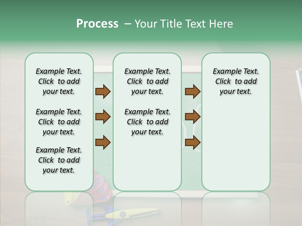 Clip Class Materials PowerPoint Template