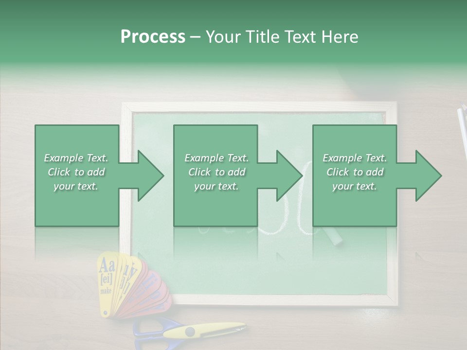 Clip Class Materials PowerPoint Template